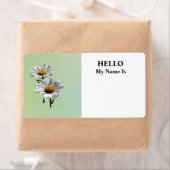 Two Daisies in Sunshine Etiket (Insitu)