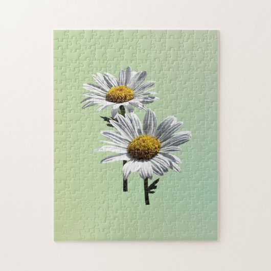 Two Daisies in Sunshine Legpuzzel (Verticaal)