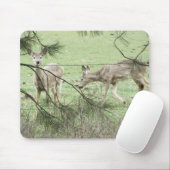 Two Deer en pine Muismat (Met muis)