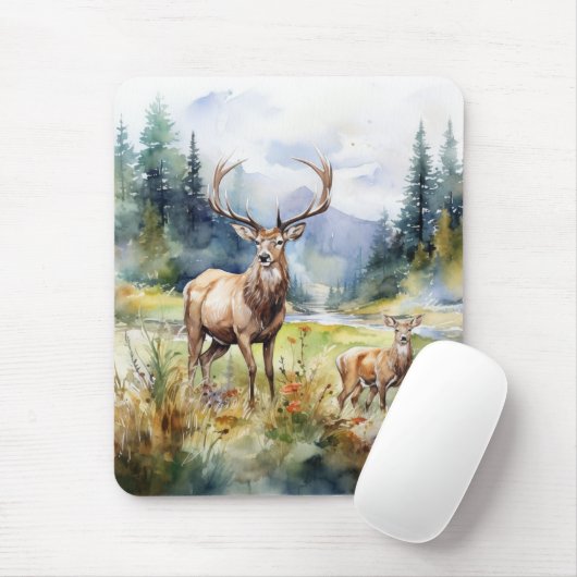 Two Deer Muismat (Met muis)