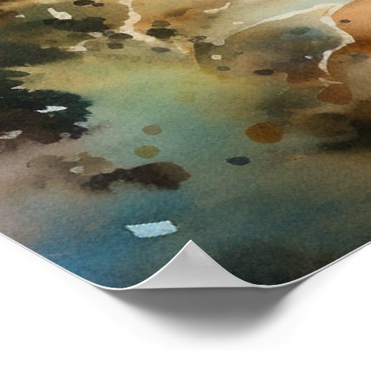 Two Deer Poster (Hoek)