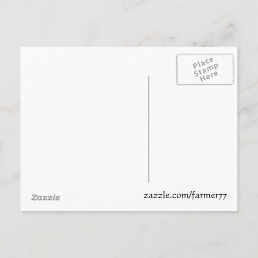 Two Deer Save the Date Briefkaart (Achterkant)