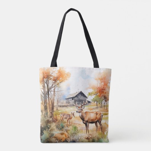 Two Deer Tote Bag (Achterkant)