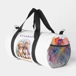 Two Dogs Groomer Personalized Plunjezak