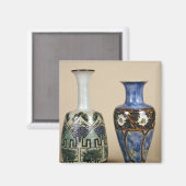 Two Doulton vases by Eliza Simmance, c.1880 Magneet (Voorkant / Achterkant)