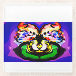 Two Doves spring Glazen Onderzetter