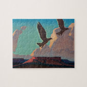 Two Eagles van Maynard Dixon Legpuzzel (Horizontaal)