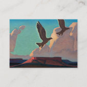 Two Eagles van Maynard Dixon Visitekaartje (Voorkant)