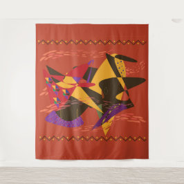  Two Elegant Black Women Wandkleed