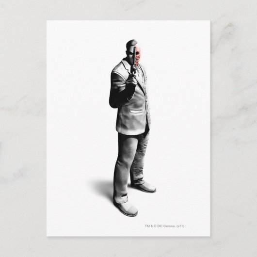Two-Face Briefkaart (Voorkant)