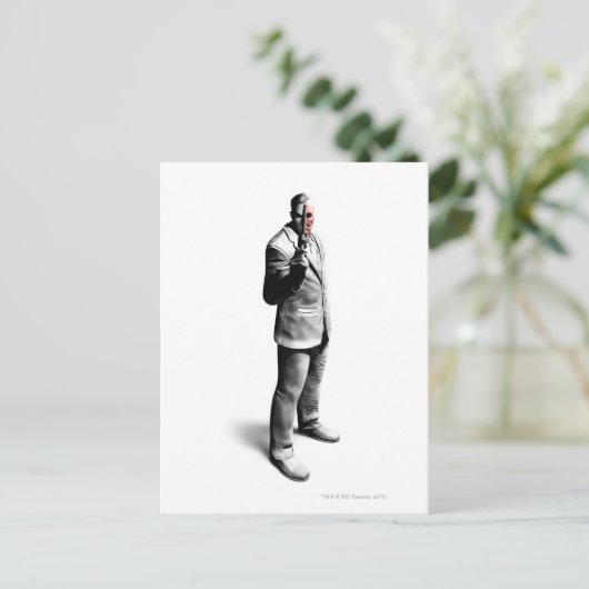 Two-Face Briefkaart (Staand voorkant)