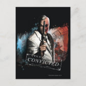 Two-Face - Convicted Briefkaart (Voorkant)