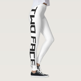 TWO FACE white＃001 Leggings