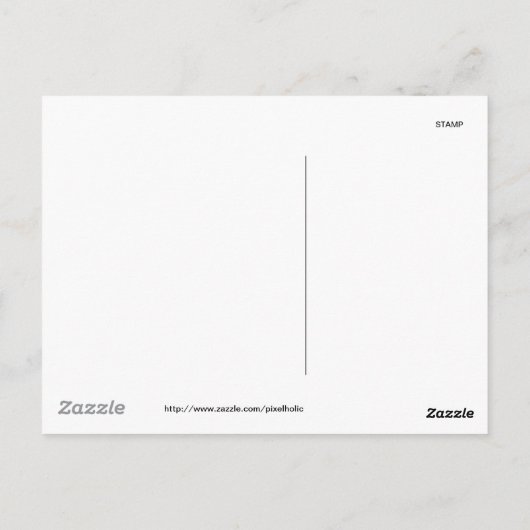 "Two Faces Kissing with Hair" ongeveer 1898 Briefkaart (Achterkant)