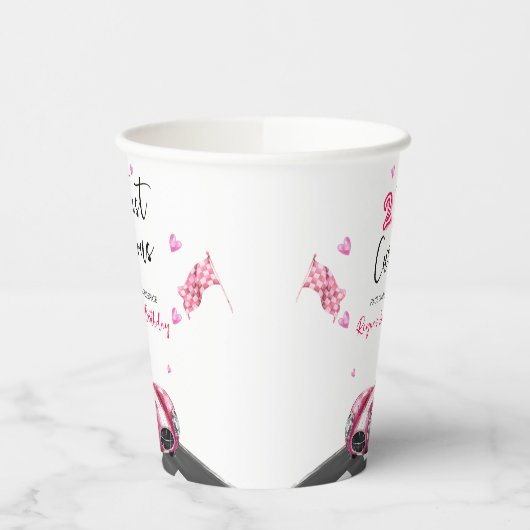 Two Fast Curious Birthday Papieren Bekers (Links)