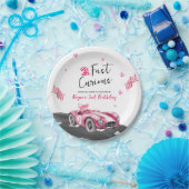 Two Fast Curious Birthday  Papieren Bordje (Feest)