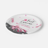 Two Fast Curious Birthday  Papieren Bordje (Gekanteld)