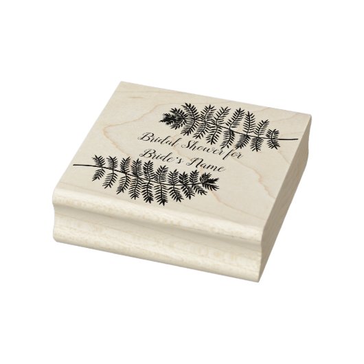 Two Ferns Vrijgezellenfeest Rubber Stamp Personali Rubberstempel (Stempel)
