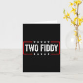 Two Fiddy Amerika 250 Kaart (Gele Bloem)