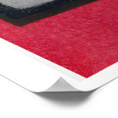 Two Flowers Matchbox Print Vintage Eastern Europe (Hoek)