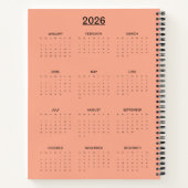 Two Flowers Notitieboek (Achterkant)