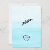 TWO Fly, Jet 2nd Birthday Kaart (Achterkant)