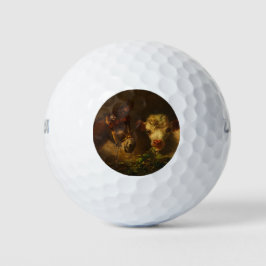 Two Friends (Donkey and Lamb) (Farm Animals) Golfballen