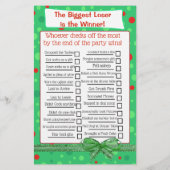 Two Fun Kerstgames Flyer (Achterkant)