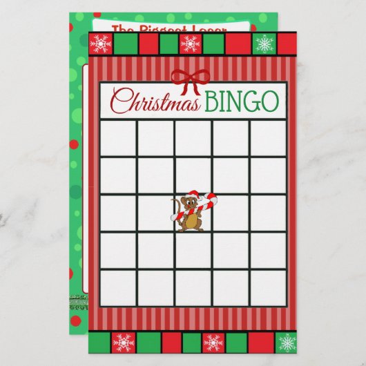 Two Fun Kerstgames Flyer (Voorkant / Achterkant)