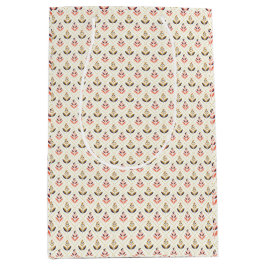 Two gift bags with repetitive holiday-themed  medium cadeauzakje