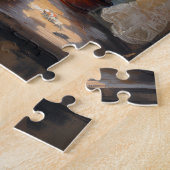 Two ginger staring out of a window   legpuzzel (Zijkant)