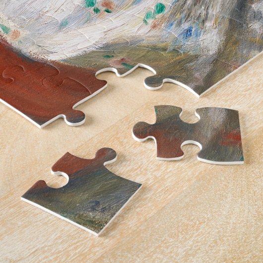 Two Girls Reading By Pierre Auguste Renoir Legpuzzel (Zijkant)