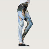 Two Girls Vist, 1912 door John Singer Sargent Leggings (Rechts)