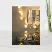 Two Glasses, One Love – Lovely Anniversary Card Kaart (Achterkant)