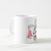 two gold fish Mug Koffiemok (Voorkant links)