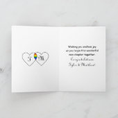 Two Grooms | LGBTQ Congratulations on your Wedding Kaart (Binnen)