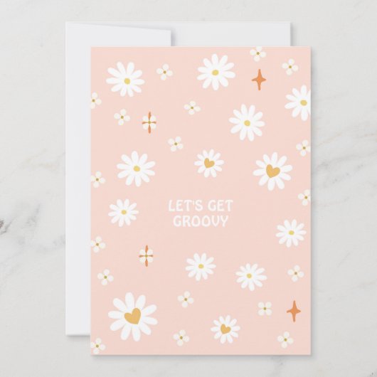 TWO Groovy Van 2nd Pastel Groovy Verjaardag Kaart (Achterkant)