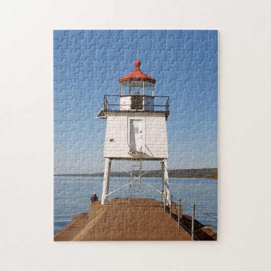 Two Harbors South Breakwater lichtpuzzel Legpuzzel (Verticaal)
