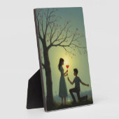 Two Hart, één levenslang - een Valentijnsdag. Fotoplaat (Zijkant)