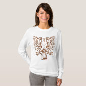 Two Headed Eagle - Walnut T-shirt (Voorkant volledig)