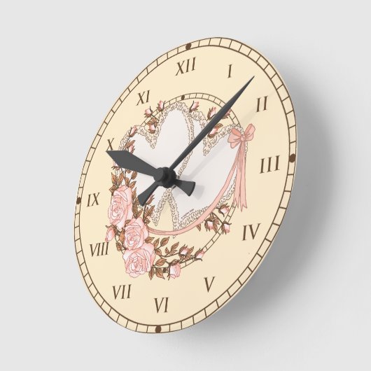 Two Hearts aangepaste klok (Hoek)