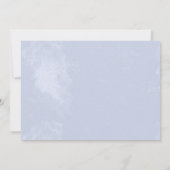 Two Hearts Blue Spring Floral Vrijgezellenfeest Kaart (Achterkant)