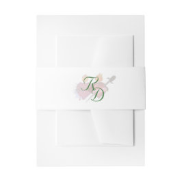 Two Hearts Catholic Wedding Invitation Belly Band Uitnodigingen Wikkel