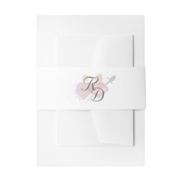 Two Hearts Catholic Wedding Invitation Belly Band Uitnodigingen Wikkel