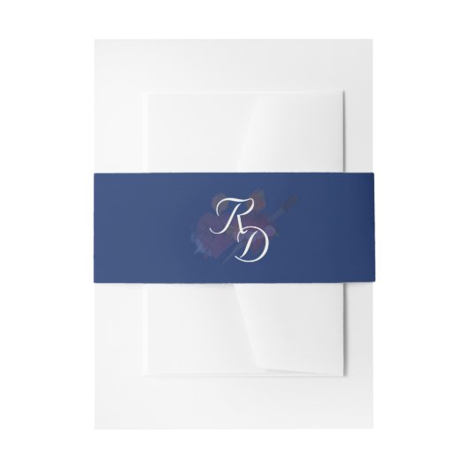 Two Hearts Catholic Wedding Invitation Belly Band Uitnodigingen Wikkel (Voorkant Voorbeeld)