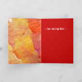 Two Hearts Love Card Feestdagen Kaart (Binnen)