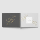 Two Hearts Modern Weeding Gastenboek (Volledig)