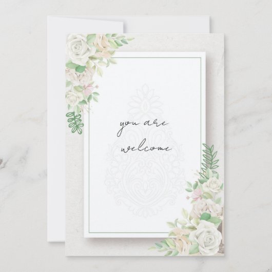 Two Hearts, One Love Kaart (Achterkant)