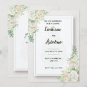 Two Hearts, One Love Kaart (Voorkant / Achterkant)