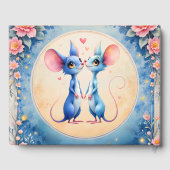 Two Hearts, One Love – Wedding Mice. Gastenboek (Achterkant)